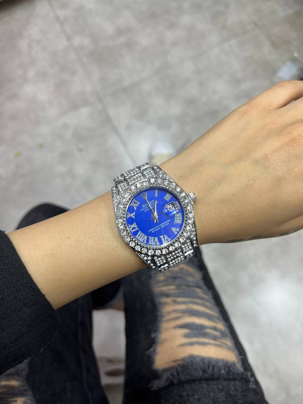 ساعت فول نگین رولکس کد322001690
