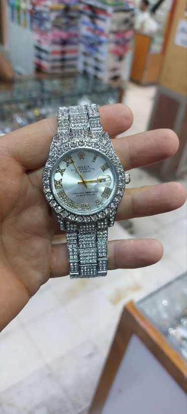ساعت فول نگین رولکس کد322001690