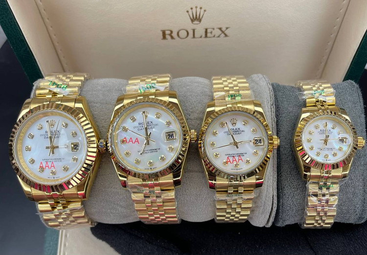ست ساعت عروس و داماد Rolex، ساعت مچی زنانه ومردانه رولکس در چهار سایز