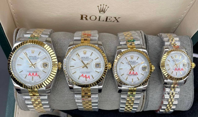 ساعت مچی رولکس اصلی دیت جاست،ساعت مچی Rolex اصلی چهار سایز