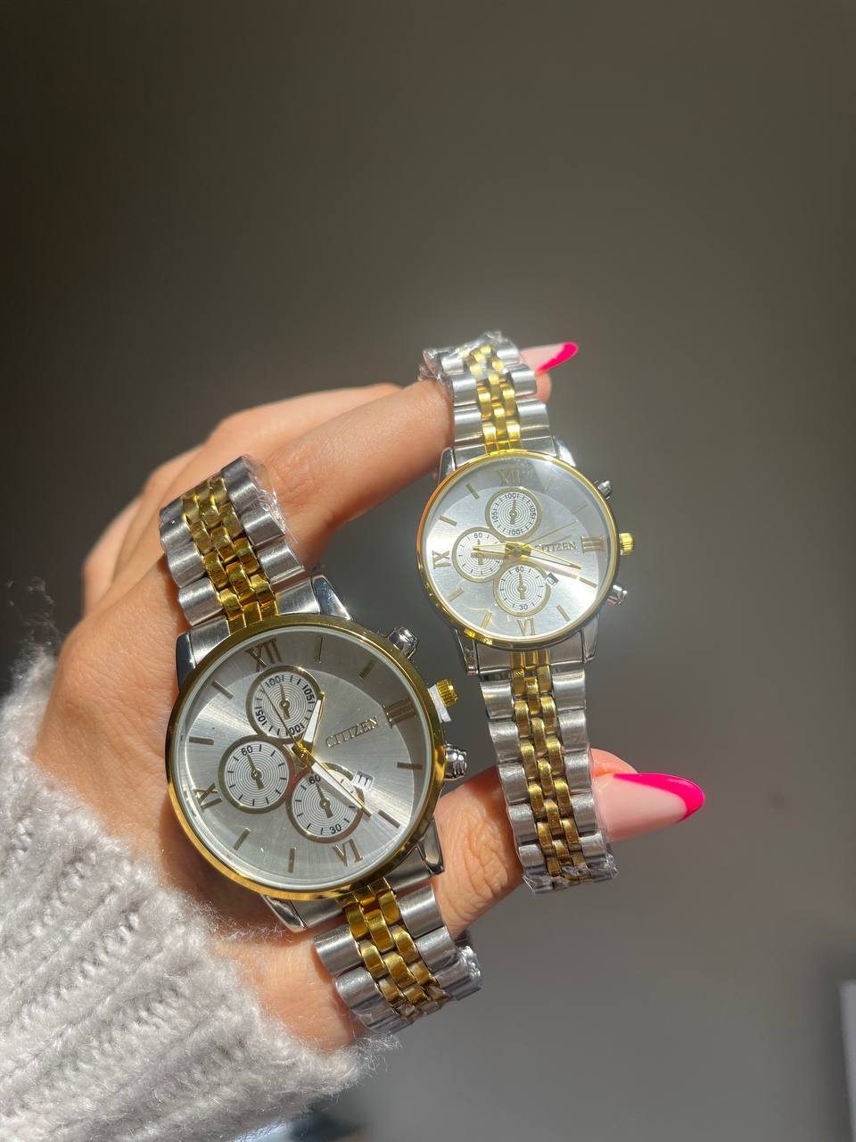 ساعت مچی زنانه ومردانه ستیزن citizen،ست ساعت مچی زنانه ومردانه citizen