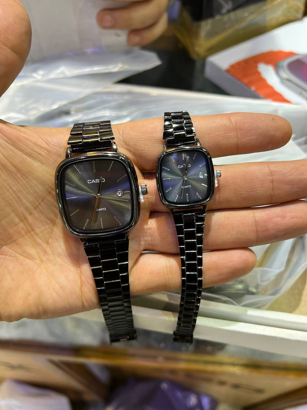 ساعت ست مردانه و زنانه کاسیو، ست ساعت مچی عروس و داماد کاسیو، ساعت مچی casio