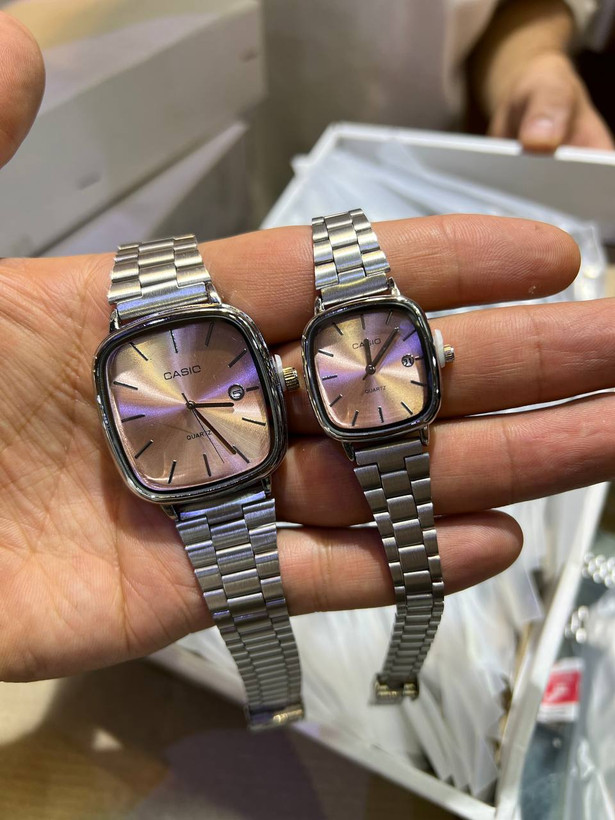 ساعت ست مردانه و زنانه کاسیو، ست ساعت مچی عروس و داماد کاسیو، ساعت مچی casio