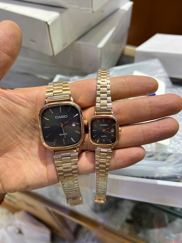 ساعت ست مردانه و زنانه کاسیو، ست ساعت مچی عروس و داماد کاسیو، ساعت مچی casio