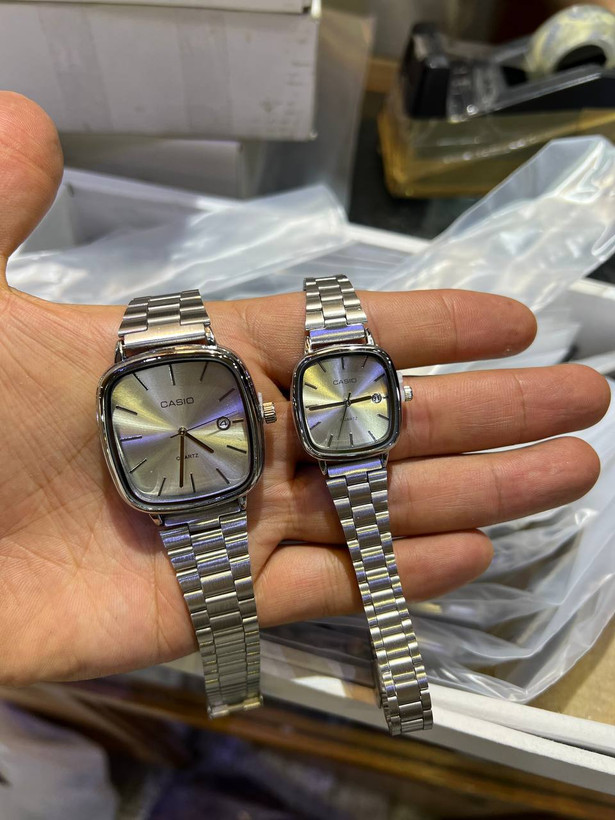 ساعت ست مردانه و زنانه کاسیو، ست ساعت مچی عروس و داماد کاسیو، ساعت مچی casio