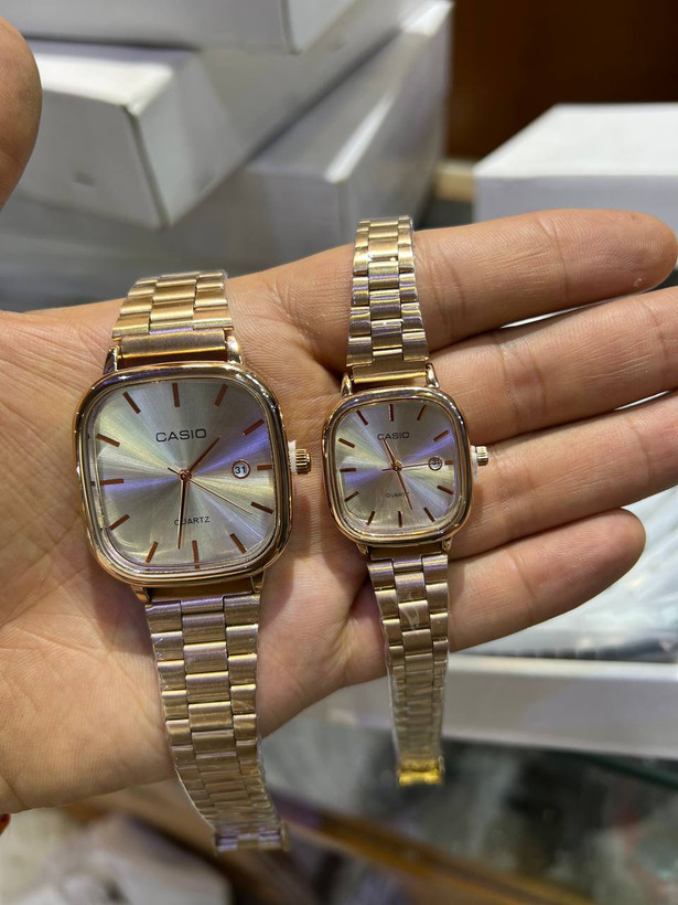 ساعت ست مردانه و زنانه کاسیو، ست ساعت مچی عروس و داماد کاسیو، ساعت مچی casio