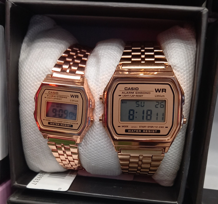 ست ساعت کاسیو نوستالژی، ساعت مچی زنانه ومردانه کاسیو کامپیوتری casio
