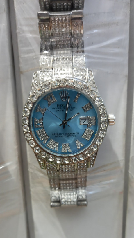 ساعت فول نگین رولکس اصلی، ساعت نگین دار Rolex کیفیت عالی