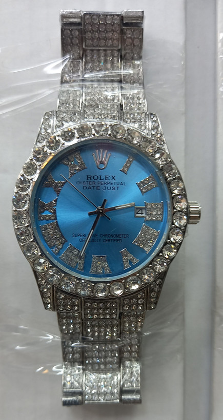 ساعت فول نگین رولکس اصلی، ساعت نگین دار Rolex کیفیت عالی
