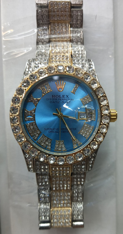 ساعت فول نگین رولکس اصلی، ساعت نگین دار Rolex کیفیت عالی