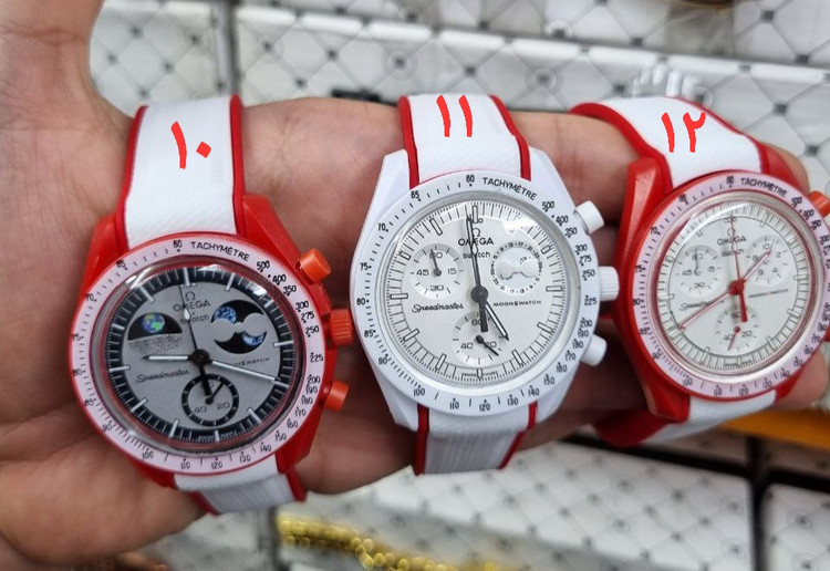 ساعت امگا سواچ کرنوگراف سه موتور فعال، ساعت مچیomegaswatch