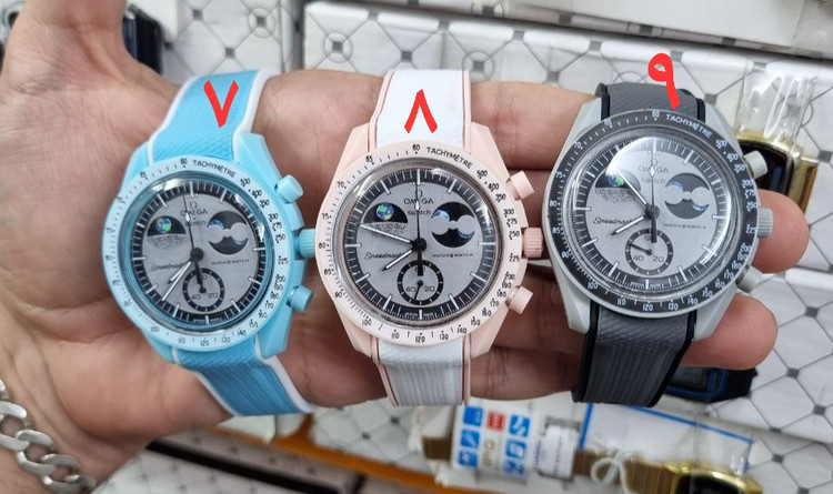 ساعت امگا سواچ کرنوگراف سه موتور فعال، ساعت مچیomegaswatch