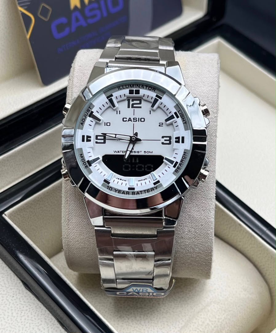 ساعت مچی کاسیو مردانه دو زمانه، ساعت مچی مردانه کاسیو Casio