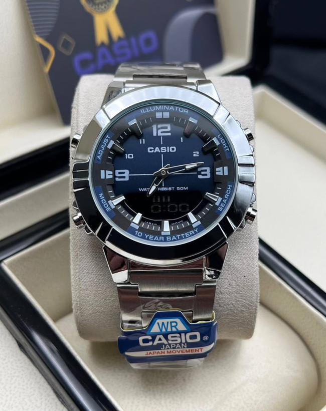 ساعت مچی کاسیو مردانه دو زمانه، ساعت مچی مردانه کاسیو Casio