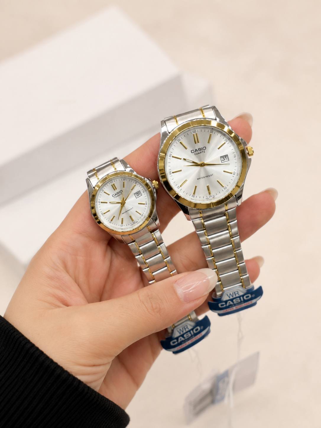 ساعت کاسیو ست زنانه و مردانه ،ساعت مچی زنانه ومردانه Casio