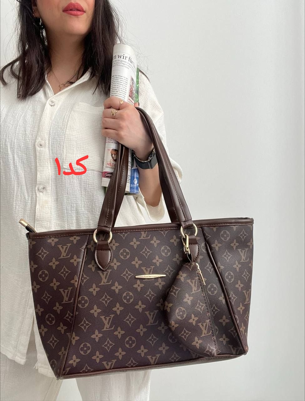 کیف چرم زنانه مارک