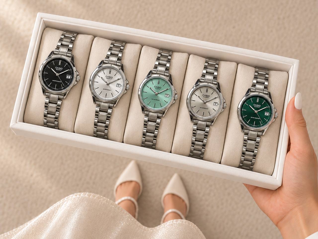 ساعت مچی زنانه کاسیو کلاسیک  ساعت زنانه Casio