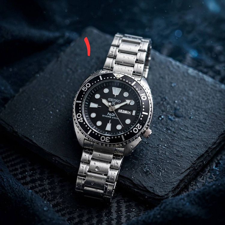 ساعت مچی مردانه سیکو غواصی بند استیل SEIKO