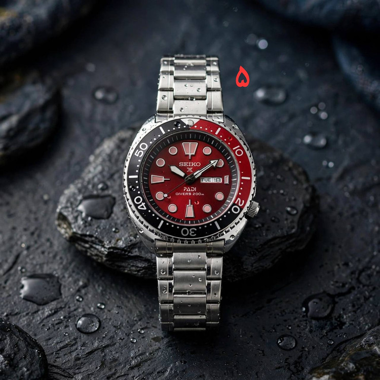 ساعت مچی مردانه سیکو غواصی بند استیل SEIKO